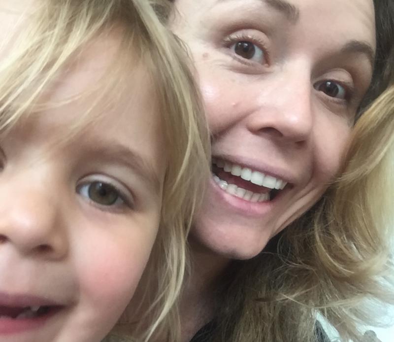 mama met dochter
