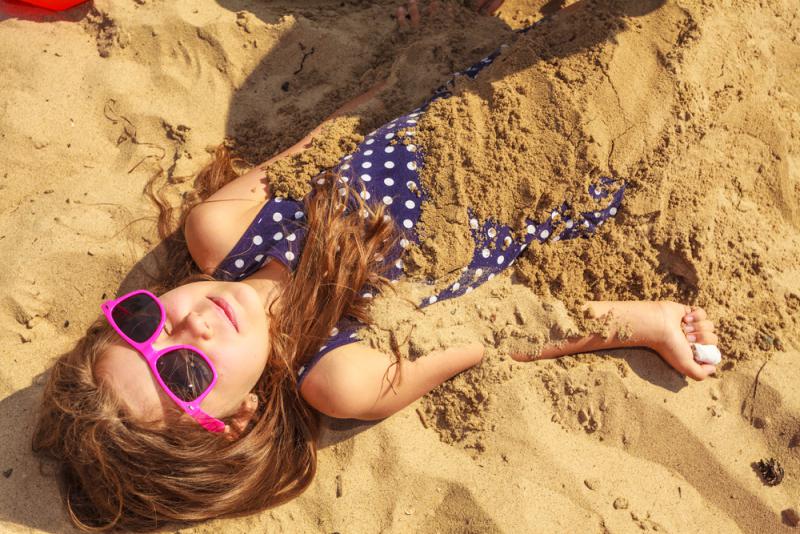 kind in zand
